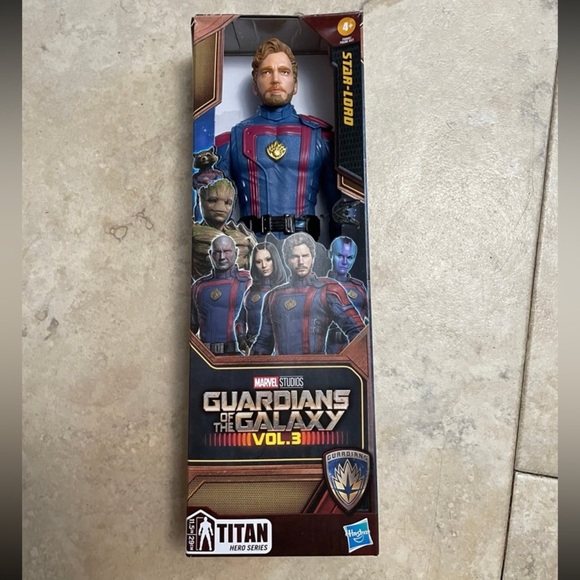 Marvel Guardians of The Galaxy Vol.3 Titan Hero Series Star-Lord NIB - Picture 4 of 6